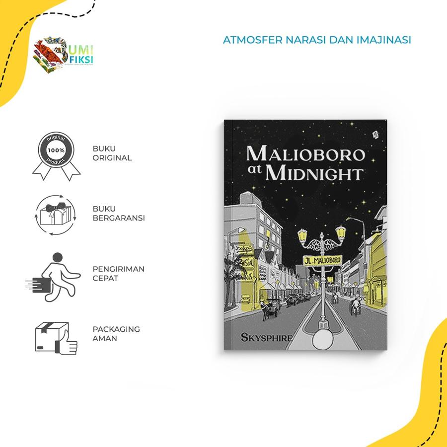 Buku Novel Malioboro at Midnight